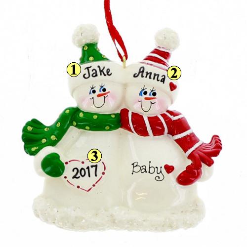 Snow Couple Expecting