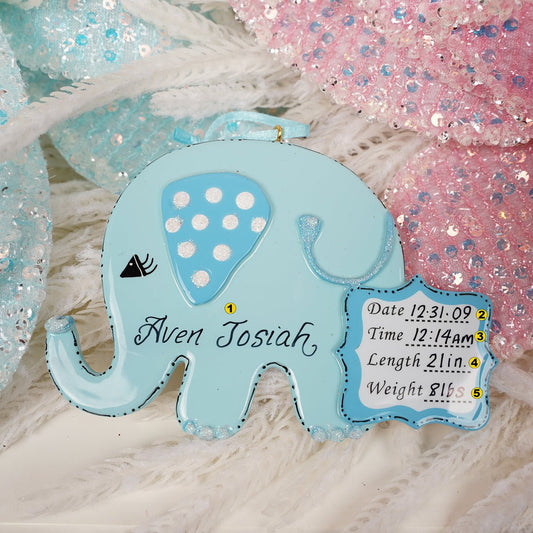 Baby Boy Elephant - Christmas Place