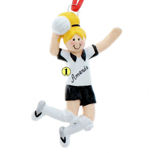 Blonde Volleyball Girl