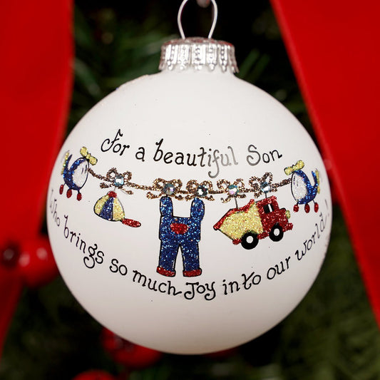 A Beautiful Son Christmas Ornament - Christmas Place