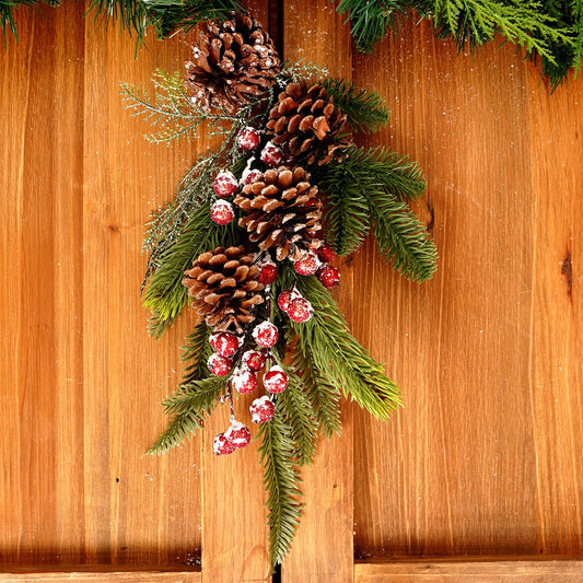 Pine and Crab Apple Stem - Christmas Place
