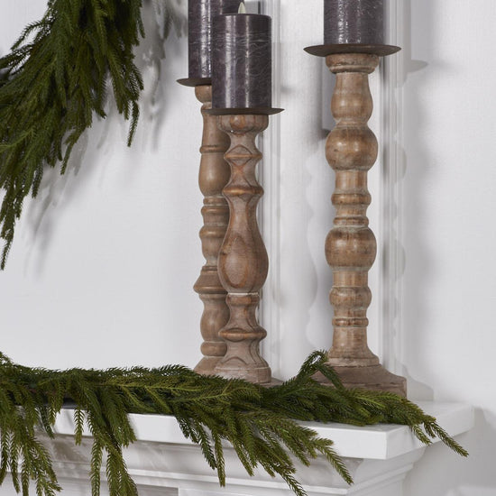 60in Natural Touch Norfolk Pine Garland - Christmas Place 60 inches long