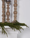 60in Natural Touch Norfolk Pine Garland - Christmas Place 60 inches long TikTok garland