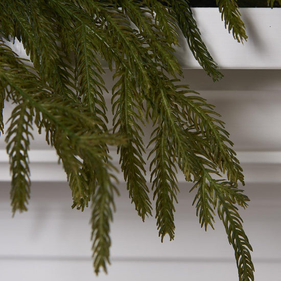 60in Natural Touch Norfolk Pine Garland - Christmas Place 2026 Viral Trend