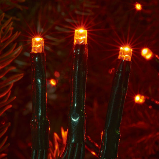 500 Red Compact Lights - Christmas Place