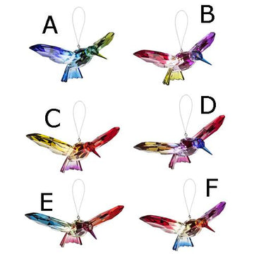 Hanging Rainbow Hummingbird Ornament