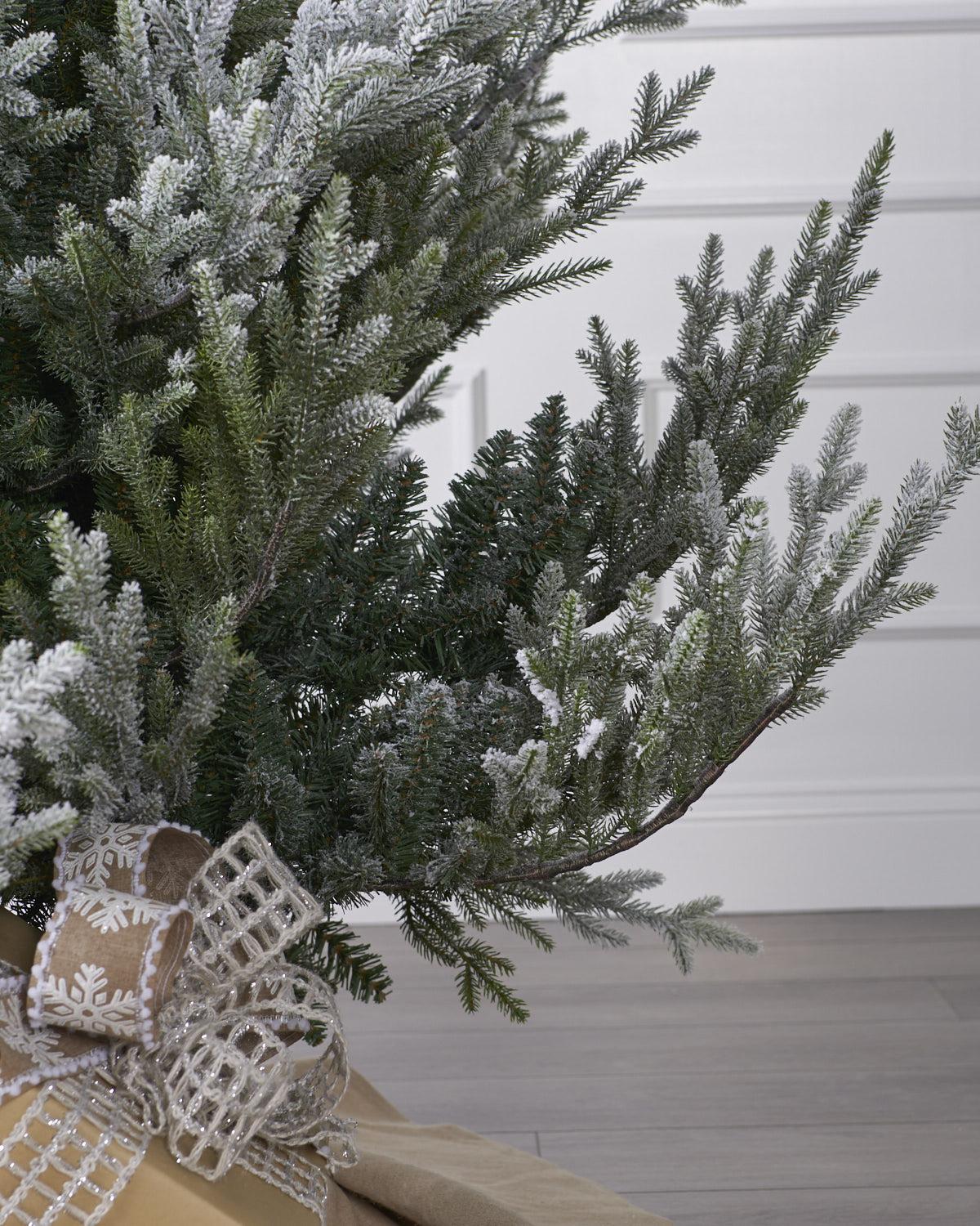 7 Ft Snowy Norway Spruce - Christmas Place