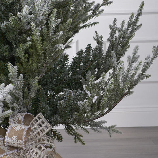 10ft Snowy Norway Spruce Tree - Christmas Place
