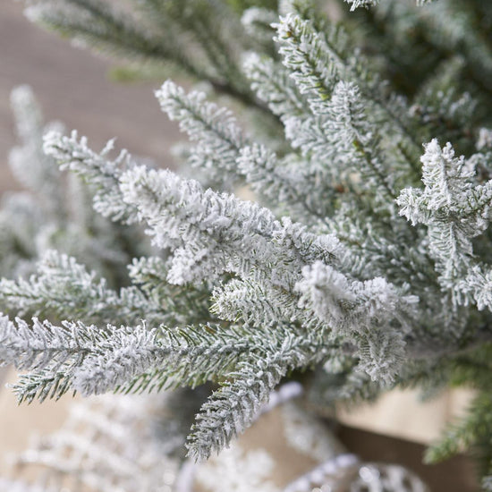 10ft Snowy Norway Spruce Tree - Christmas Place