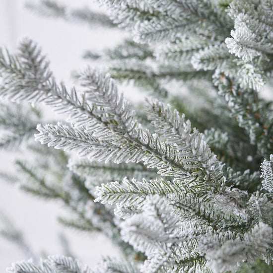 10ft Snowy Norway Spruce Tree - Christmas Place