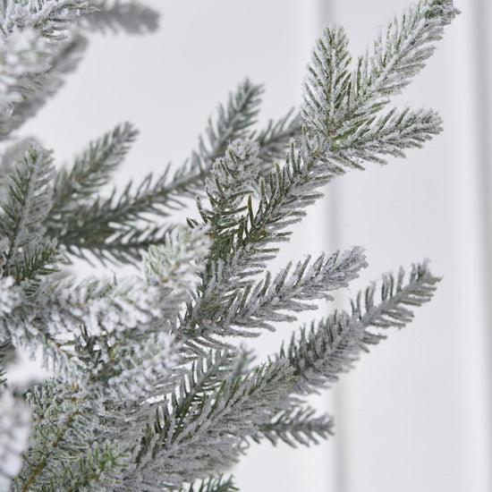 10ft Snowy Norway Spruce Tree - Christmas Place