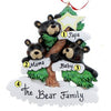 Bears on Tree Family of 3 - Christmas Place