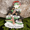 Bears on Tree Family of 4 - Christmas Place