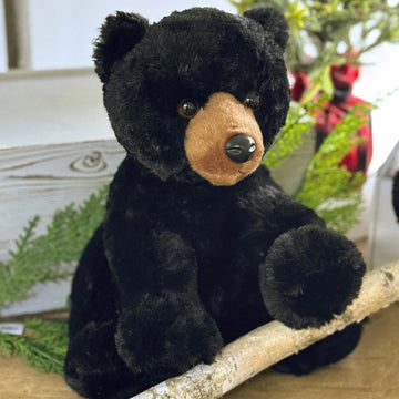Plush Black Bear
