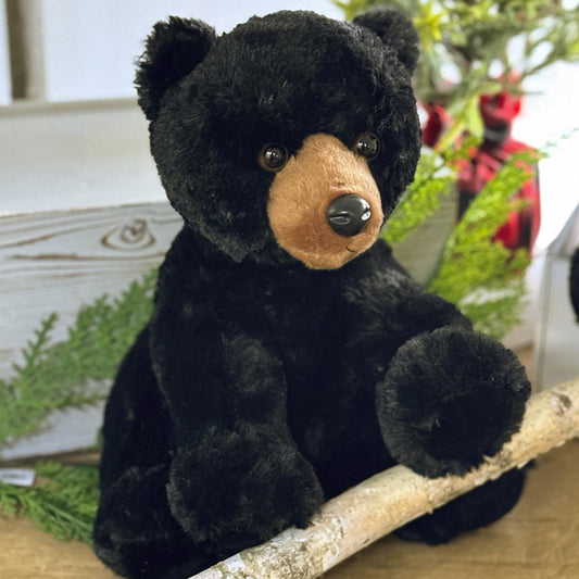 Plush Black Bear