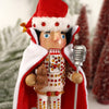 Elvis In White Suit Nutcracker - Christmas Place