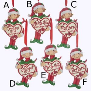 Mom's Favorite Girl and Boy Ornament - Christmas Place