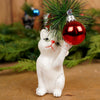 Noble Gems Christmas Cat Ornaments - Christmas Place