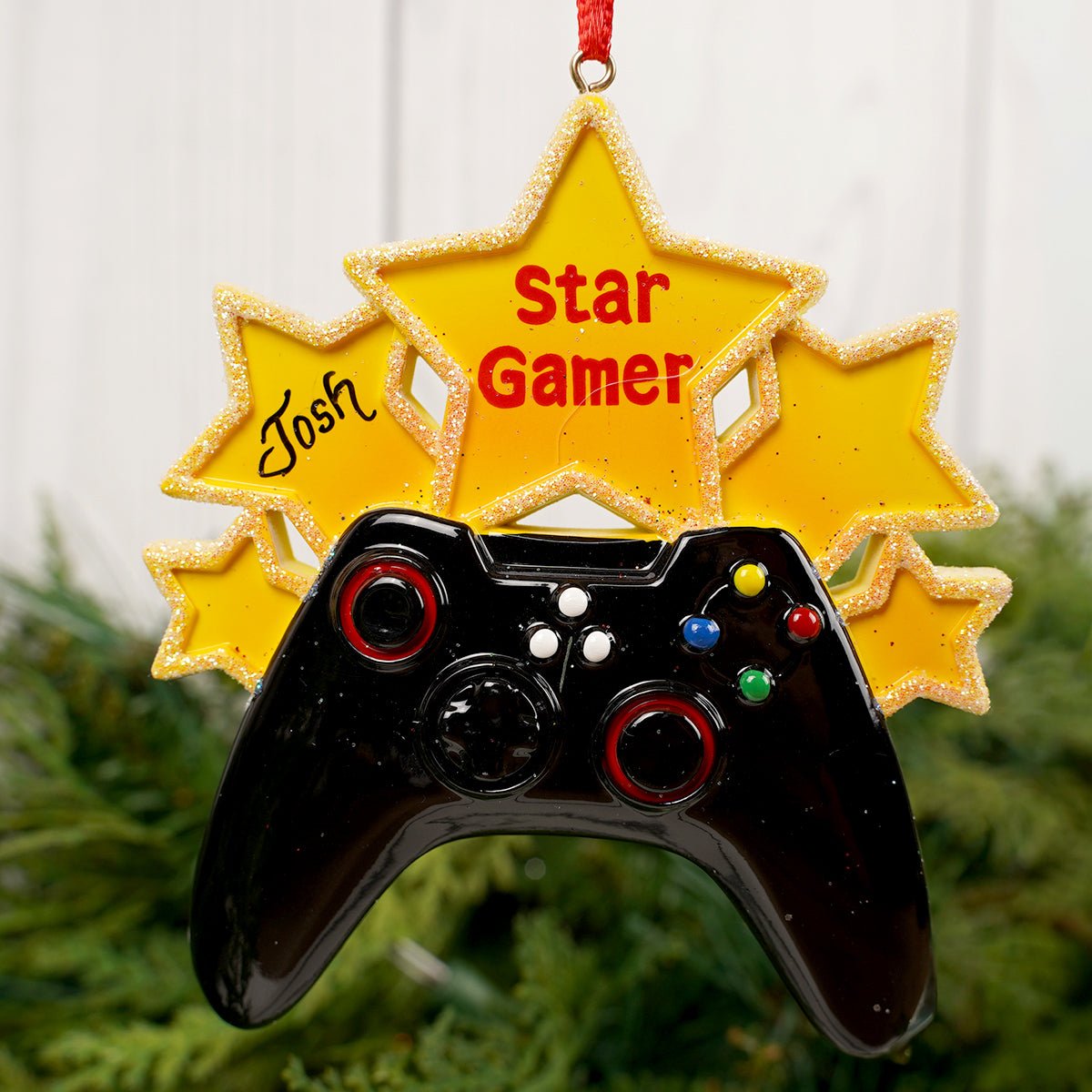 Star Gamer Ornament - Christmas Place