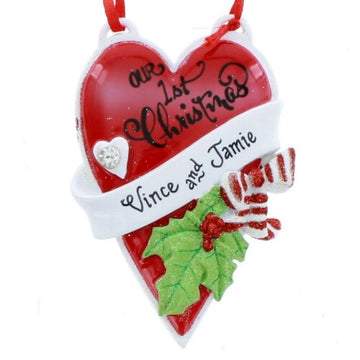 Our First Christmas Heart