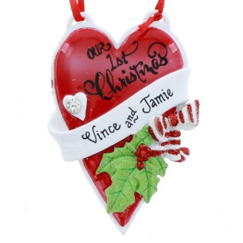 Our First Christmas Heart