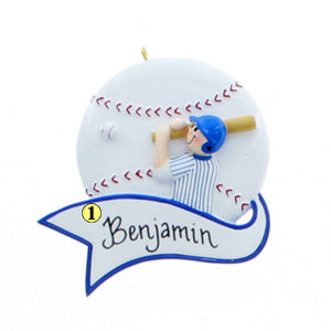 Baseball Hit Ornament