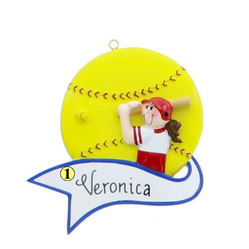 Softball Girl Batter