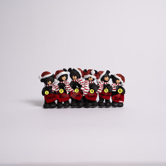 Bear Hearts Family Of 6