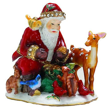 Santa and Animals
