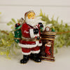 Classic Santa Claus and Hearth Trinket Box - Christmas Place