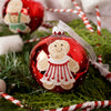 Glass Gingerbread Ornament - Christmas Place