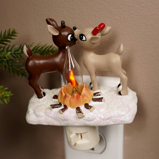 Rudolph and Clarice Night Light - Christmas Place