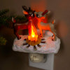 Rudolph and Clarice Night Light - Christmas Place