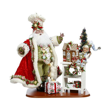 Gingerbread Baker Santa
