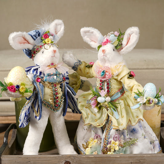 Mr And Mrs Cottontail Rabbit Small