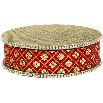 Red Rotating Fairy Base 10 Inch