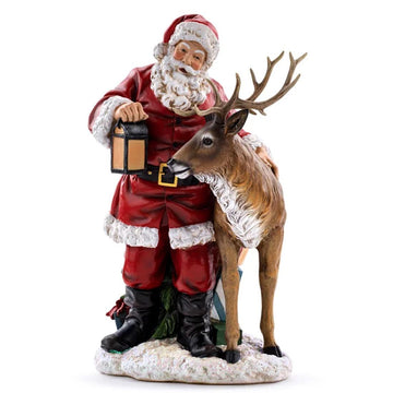 Santa With Deer