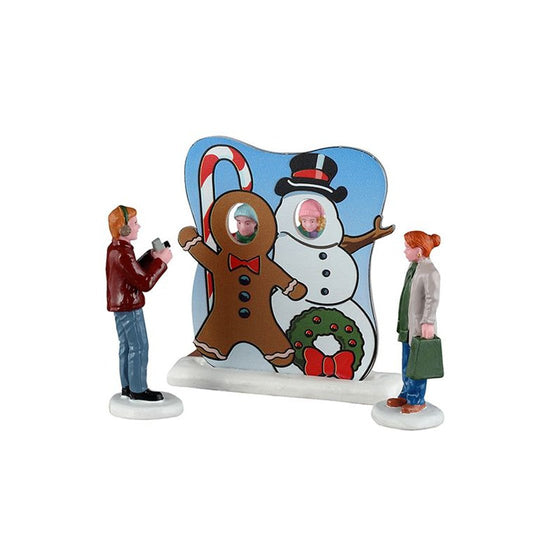 2026 Frosty Photo Op Set Of 3 - Christmas Place