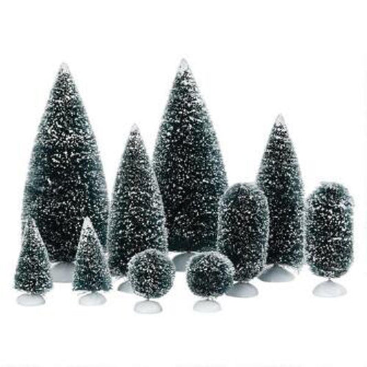 Frosted Topiaries Small
