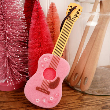 DOLLY PARTON GUITAR BOTTLE BRUSH SPONGE - Christmas Place