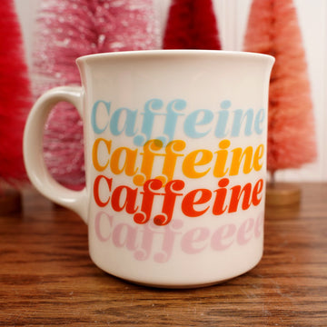 CAFFEINE CAFFEINE MUG - Christmas Place