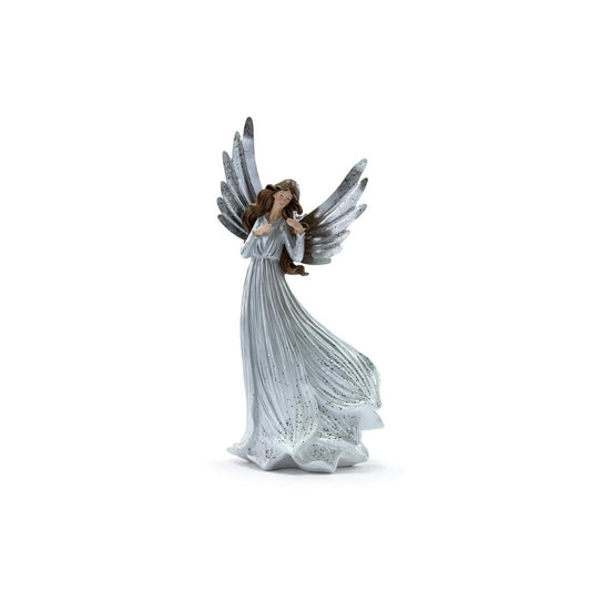 Elegant Silver Wing Angel