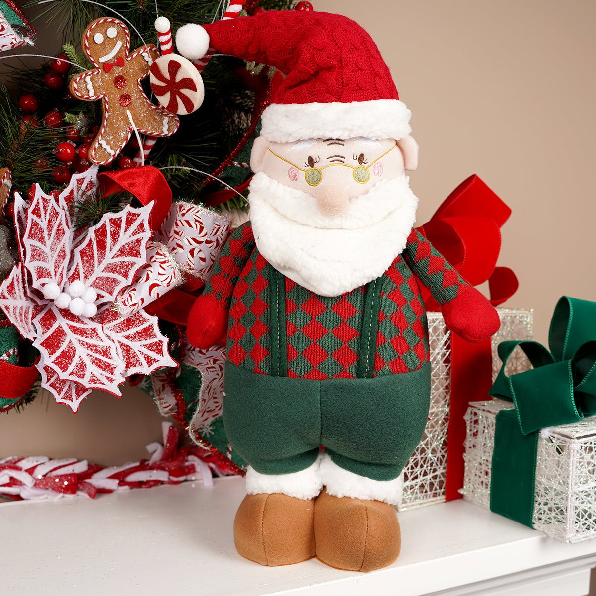 Plush Santa - Christmas Place