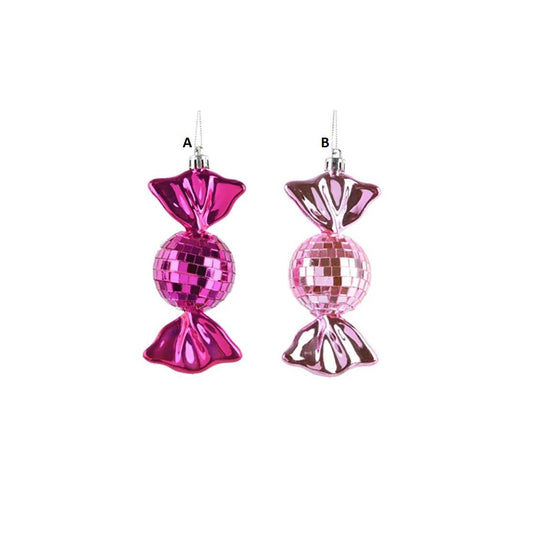 Mirrored Candy Ornament Set of 3