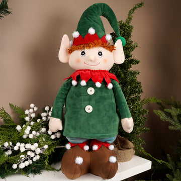47.24Inch Red Green Elf