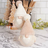 7Inch Pink White Hat Porcelain Gnome