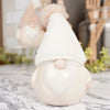 7Inch Pink White Hat Porcelain Gnome
