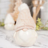 3.46Inch Pink White Hat Porcelain Gnome