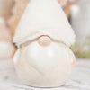 3.46Inch Pink White Hat Porcelain Gnome