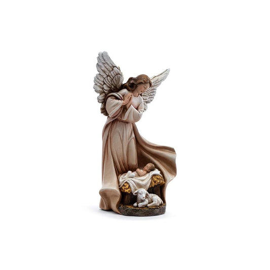 Praying Angel With Baby Jesus